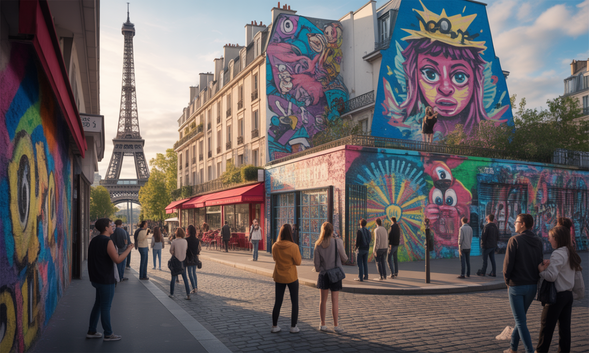 Découverte du street art à Paris : guide des œuvres explorez le street art à paris grâce à notre guide complet des œuvres emblématiques et des meilleurs spots pour admirer l’art urbain dans la capitale.