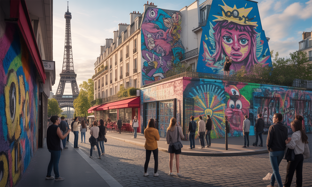 Découverte du street art à Paris : guide des œuvres