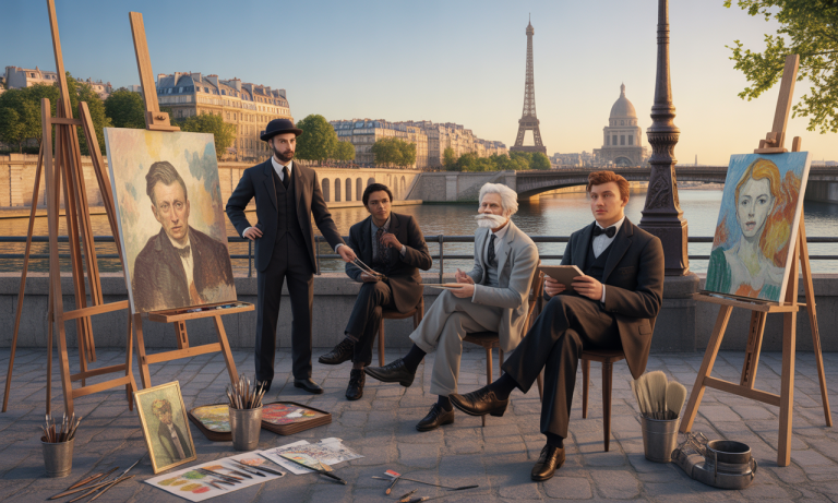 Les artistes célèbres ayant marqué Paris