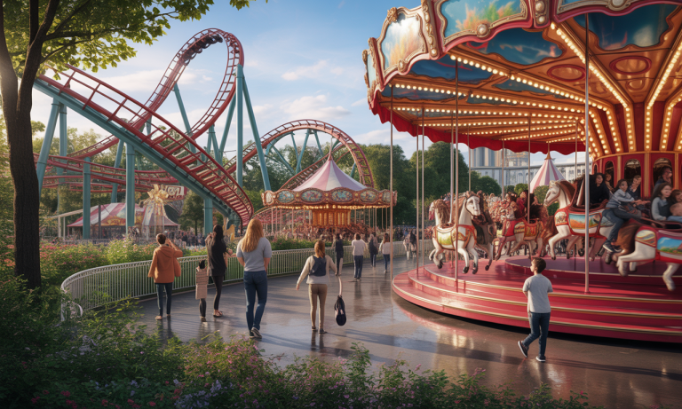 Les parcs d&rsquo;attractions autour de Paris