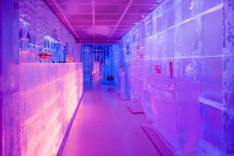 Quelques minutes dans la glace pour une soirée insolite au Ice Kube Bar