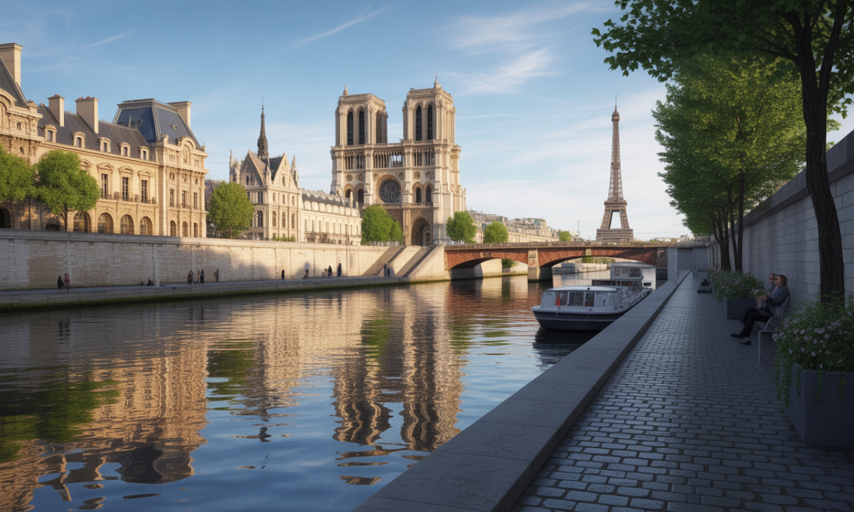 découvrez paris autrement en explorant les quais de seine, offrant des vues uniques et une perspective nouvelle sur la capitale française.