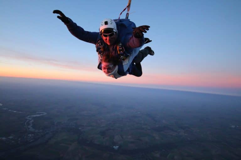 Parachutisme sur Paris