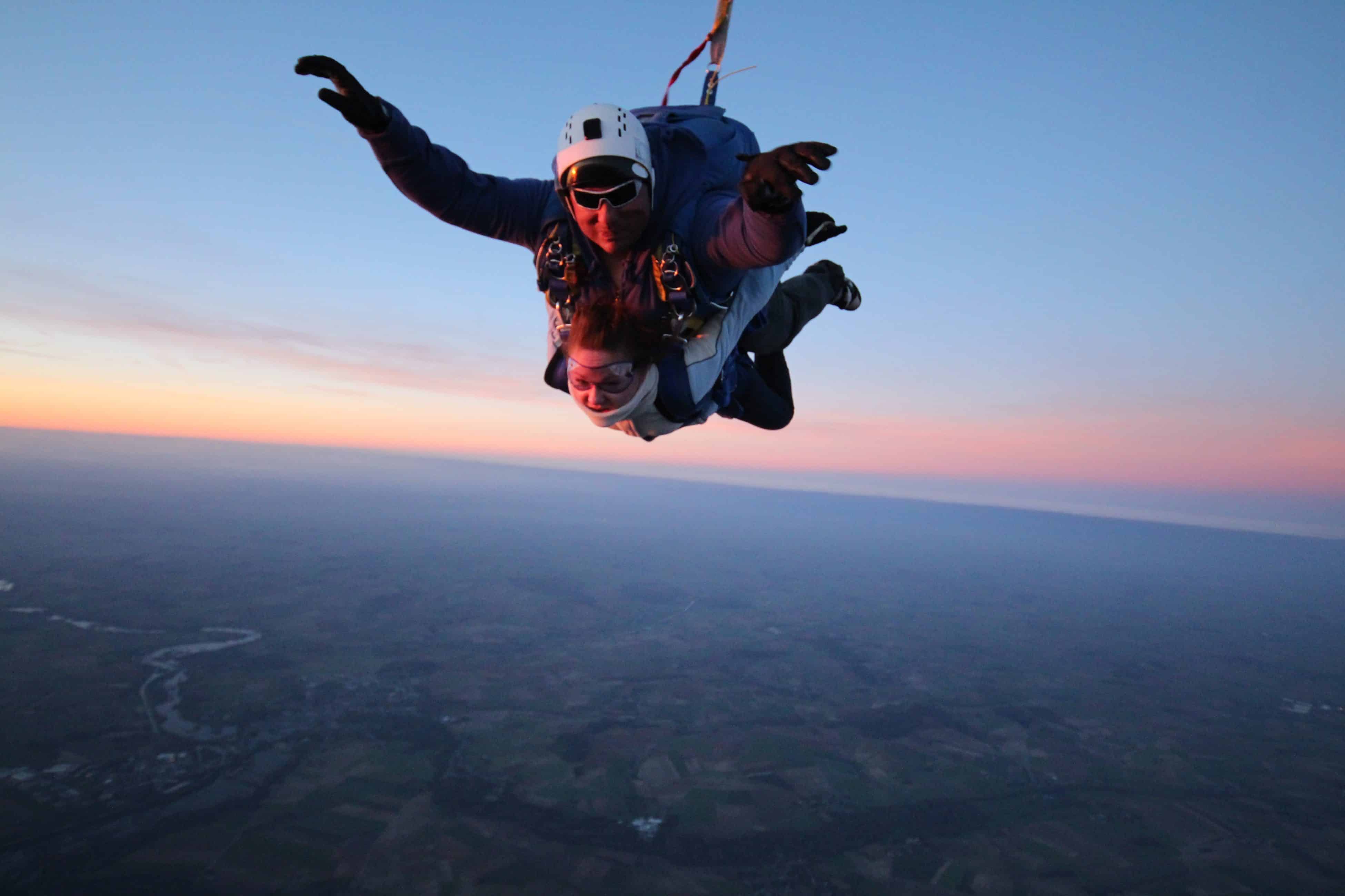 Parachutisme sur Paris